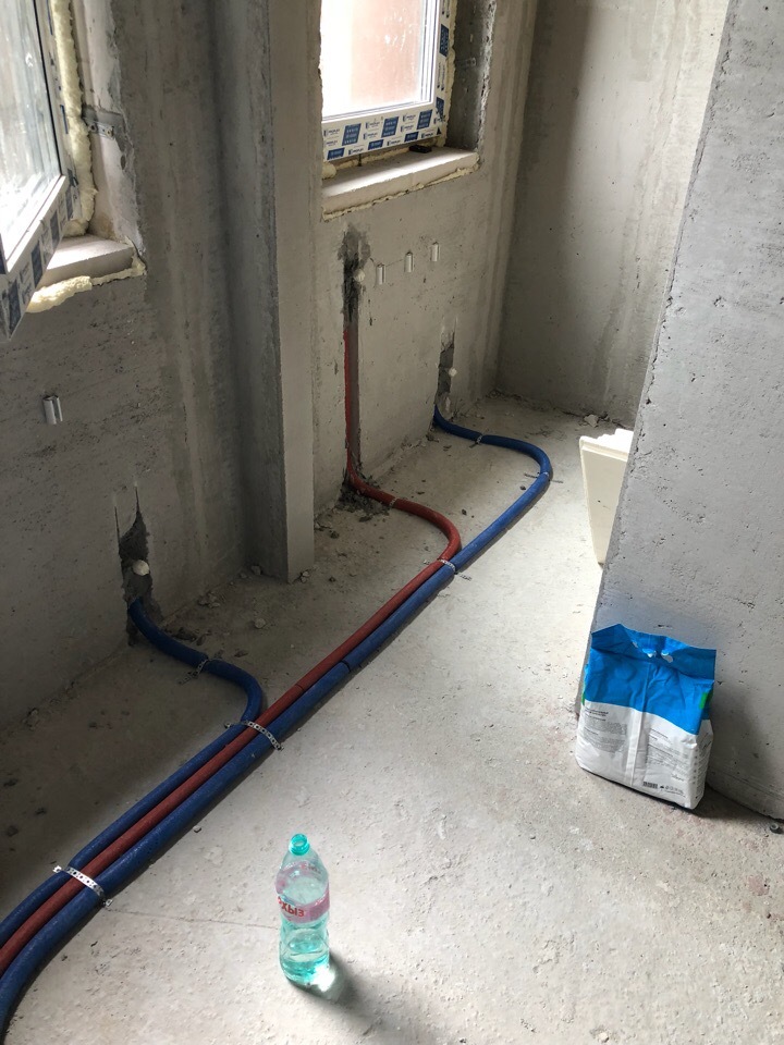 Installation of heating to the apartment - My, Heating, , Longpost