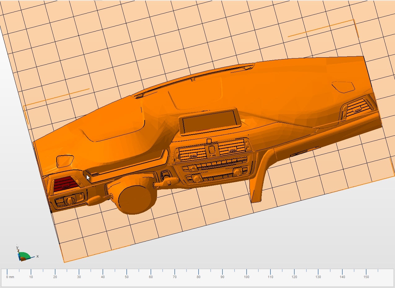 We make the body of BMW 3 (f30) m sport (m package) with m performance package for RC model with 1/10 scale using 3d printing. Part 4 - My, 3D печать, , Rc, Bmw, , , M performance, , Longpost, Radio controlled models