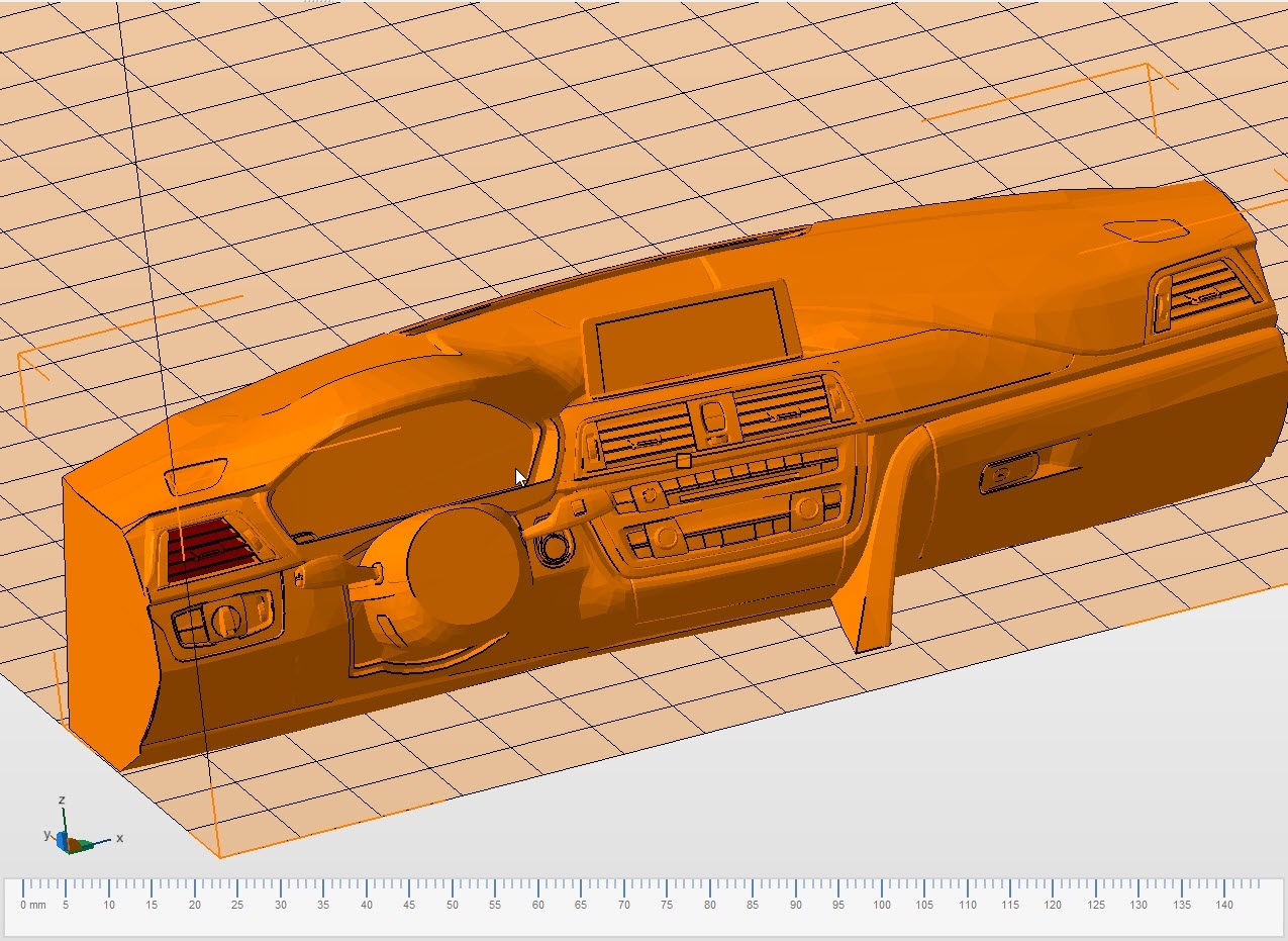 We make the body of BMW 3 (f30) m sport (m package) with m performance package for RC model with 1/10 scale using 3d printing. Part 4 - My, 3D печать, , Rc, Bmw, , , M performance, , Longpost, Radio controlled models