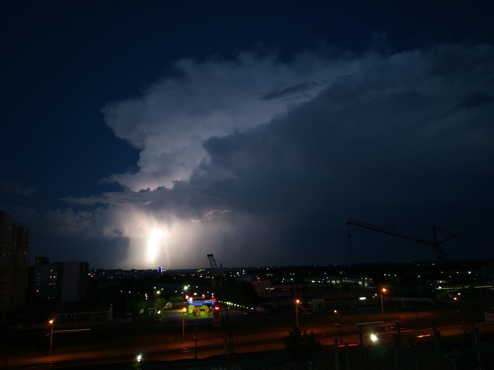 Just a view from the balcony - My, Altai, Barnaul, Mortgage, Parents, Altai Republic