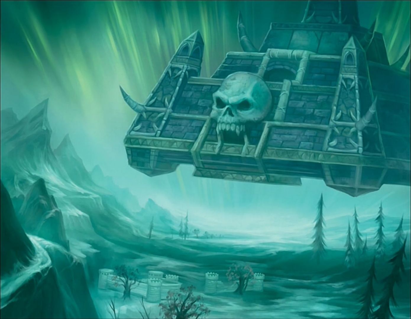 Northrend is the northern jewel of Azeroth. - Wow, World of warcraft, Warcraft, Blizzard, Game art, Creation, Longpost