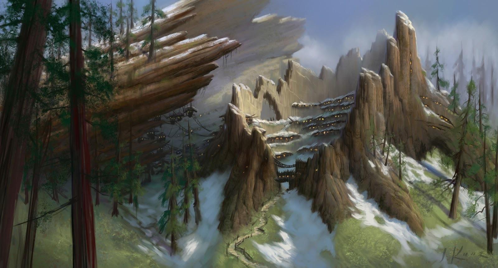 Northrend is the northern jewel of Azeroth. - Wow, World of warcraft, Warcraft, Blizzard, Game art, Creation, Longpost