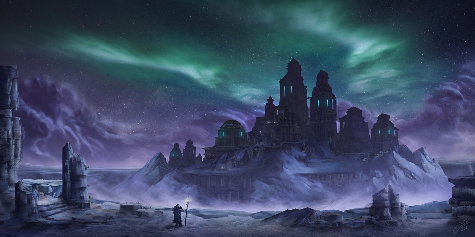 Northrend is the northern jewel of Azeroth. - Wow, World of warcraft, Warcraft, Blizzard, Game art, Creation, Longpost