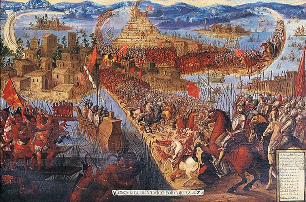 How the Spaniards Destroyed the Aztec Empire - My, Story, Aztecs, Hernan Cortes, Spain, Spaniards, Mesoamerica, Colonization, America, Longpost