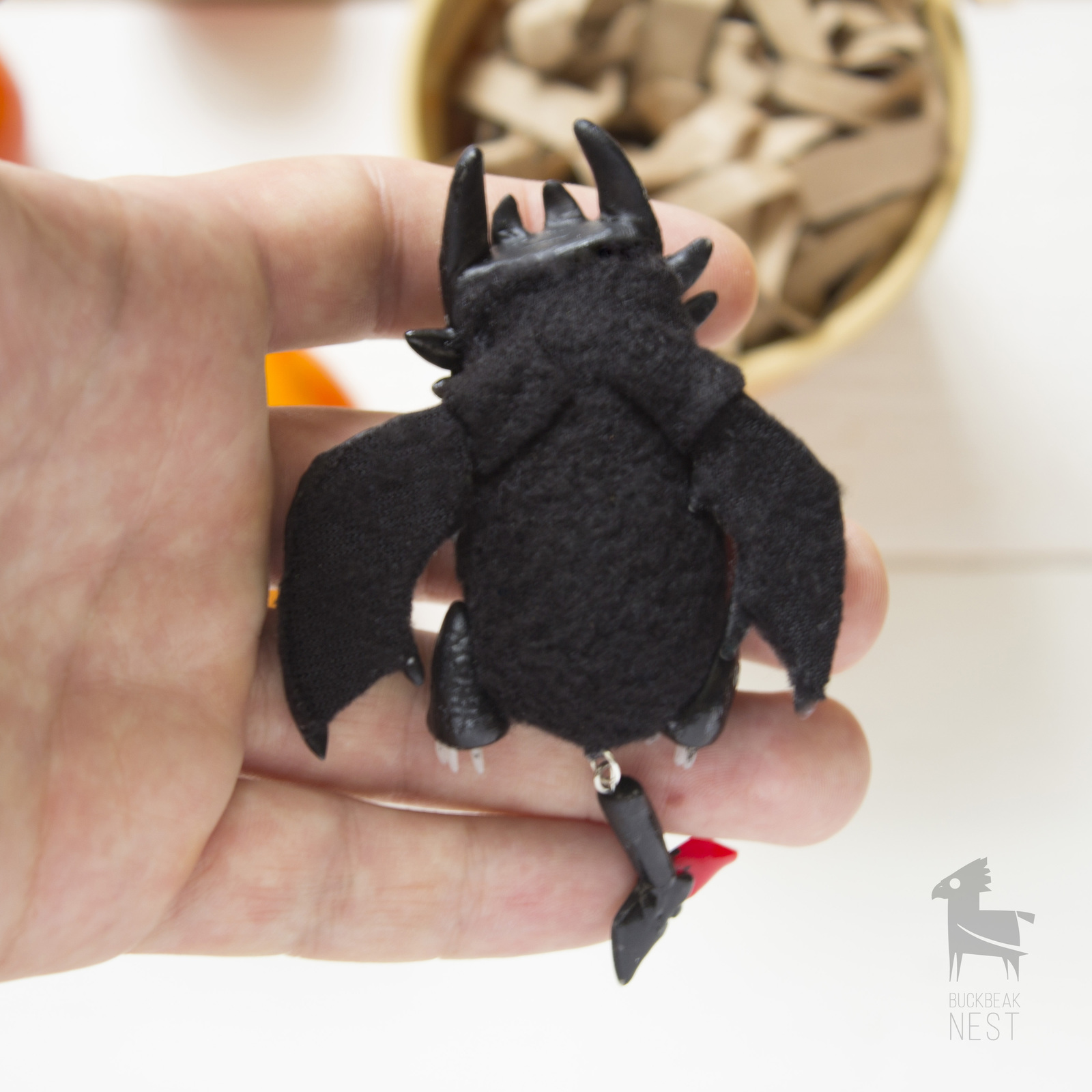 Night Fury / Night Fury - My, Night fury, Cartoons, With your own hands, Handmade, Handmade, The Dragon, Needlework, Polymer clay, Longpost, How to train your dragon