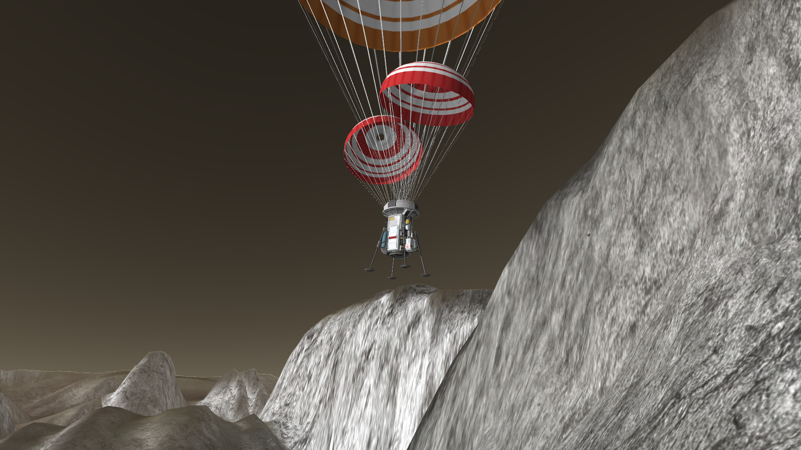 [Kerbal Space Program] [Galileo's Planet Pack] Career #9. Landing on Niven. - My, Kerbal space program, , How do you like Elon Musk, Longpost, Let-play, Images