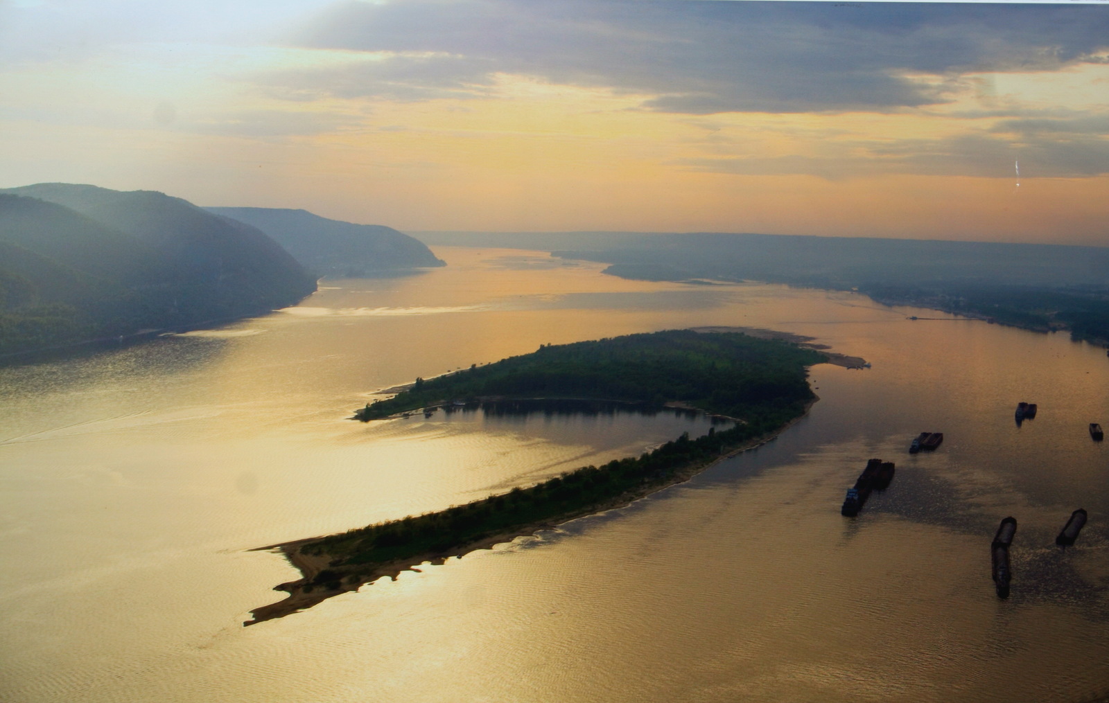 Samarskaya Luka through the eyes of birds - Samarskaya luka, The photo, Repost, Longpost