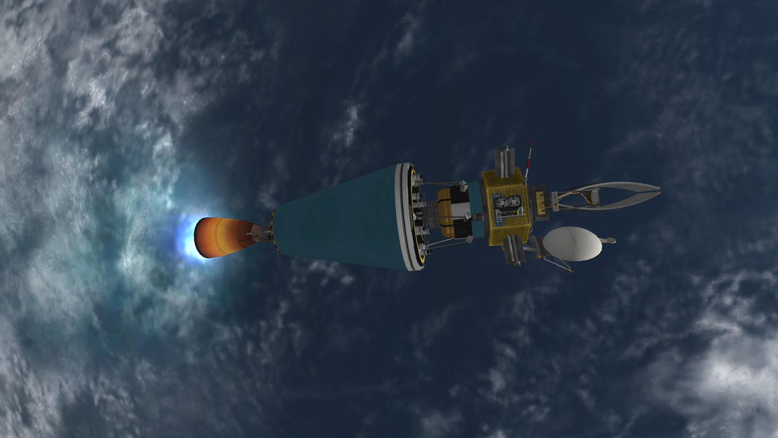 [Kerbal Space Program] [Galileo's Planet Pack] Career #7. Successes and failures. - My, Kerbal space program, , How do you like Elon Musk, Longpost, Let-play, Images