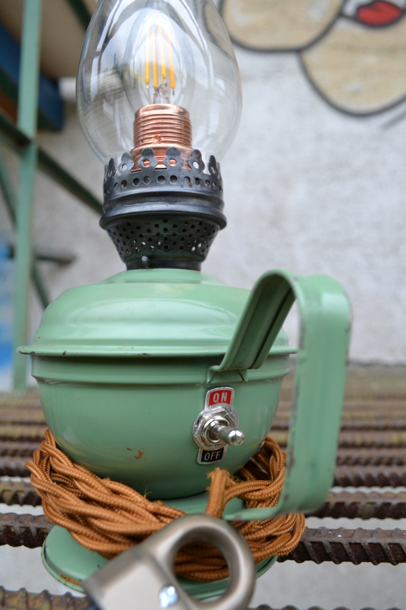 Lamps for cat lamp stories. - My, Handmade, Лампа, Pipe, Loft, Loft, Needlework without process, Longpost