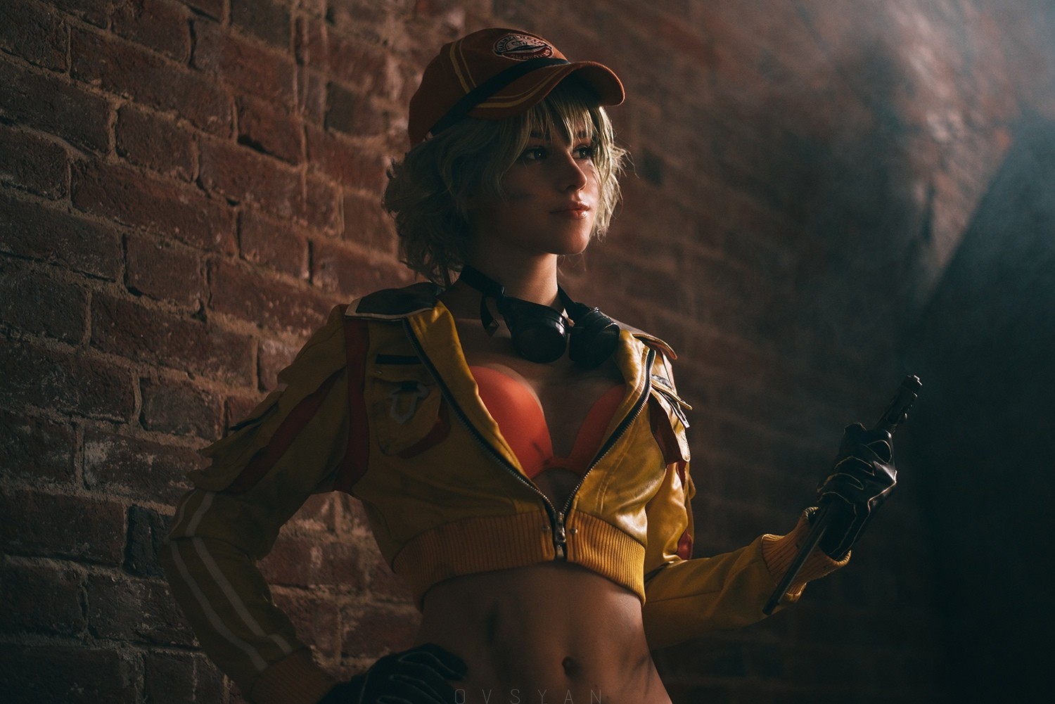 Sasha Holland Cosplay Cindy Aurum - The photo, Girls, Cosplay, Cindy Aurum, Final Fantasy, Longpost, Sasha Holland