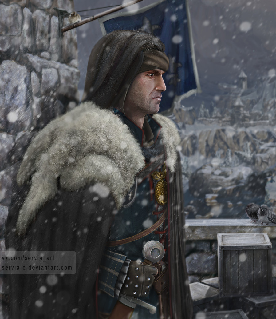 Vernon Roche - Servia D, Art, Witcher, Vernon Roche, , Longpost