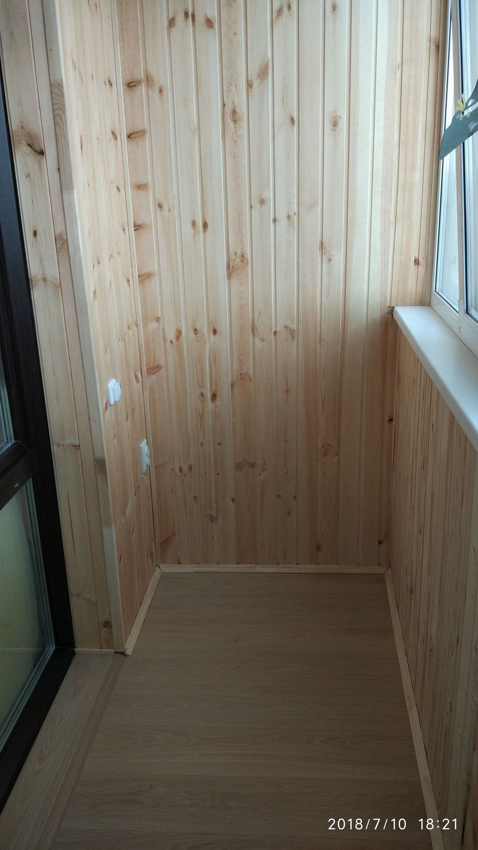 Thermal insulation of the balcony and installation of an IR-cabin on it - My, Balcony, Sauna, With your own hands, Longpost