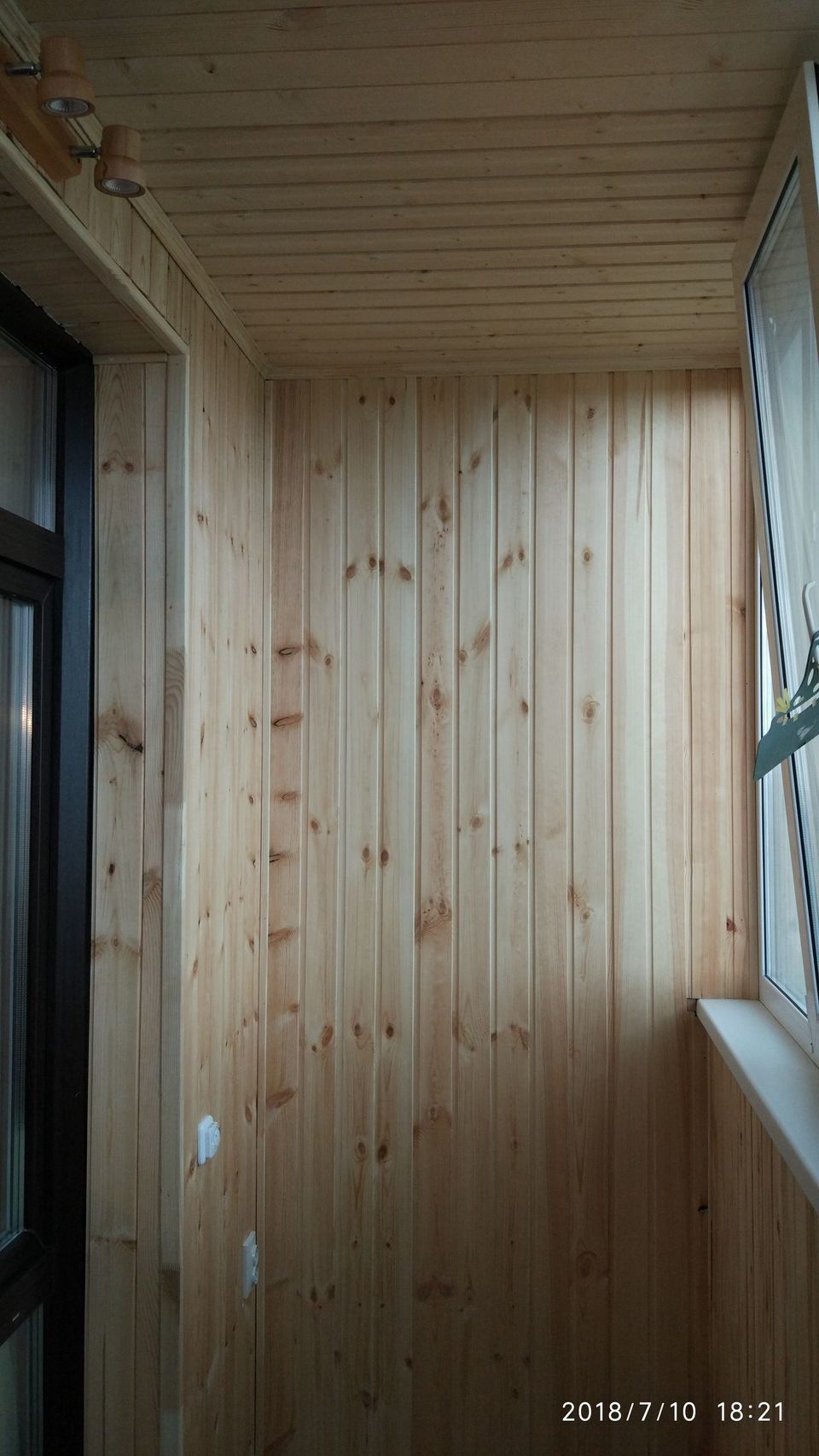 Thermal insulation of the balcony and installation of an IR-cabin on it - My, Balcony, Sauna, With your own hands, Longpost