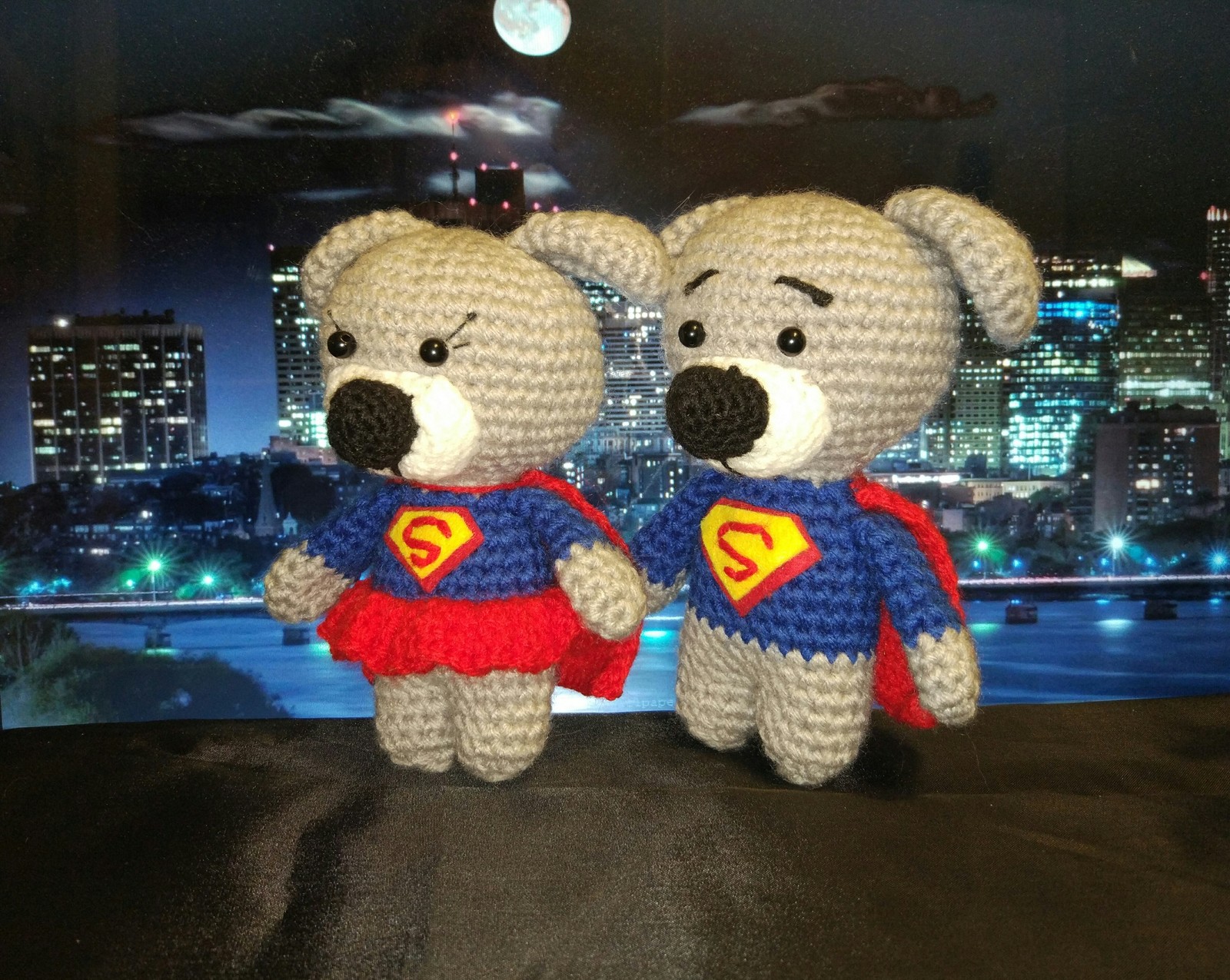 My little super heroes - My, Amigurumi, Knitting, Hobby, Superman