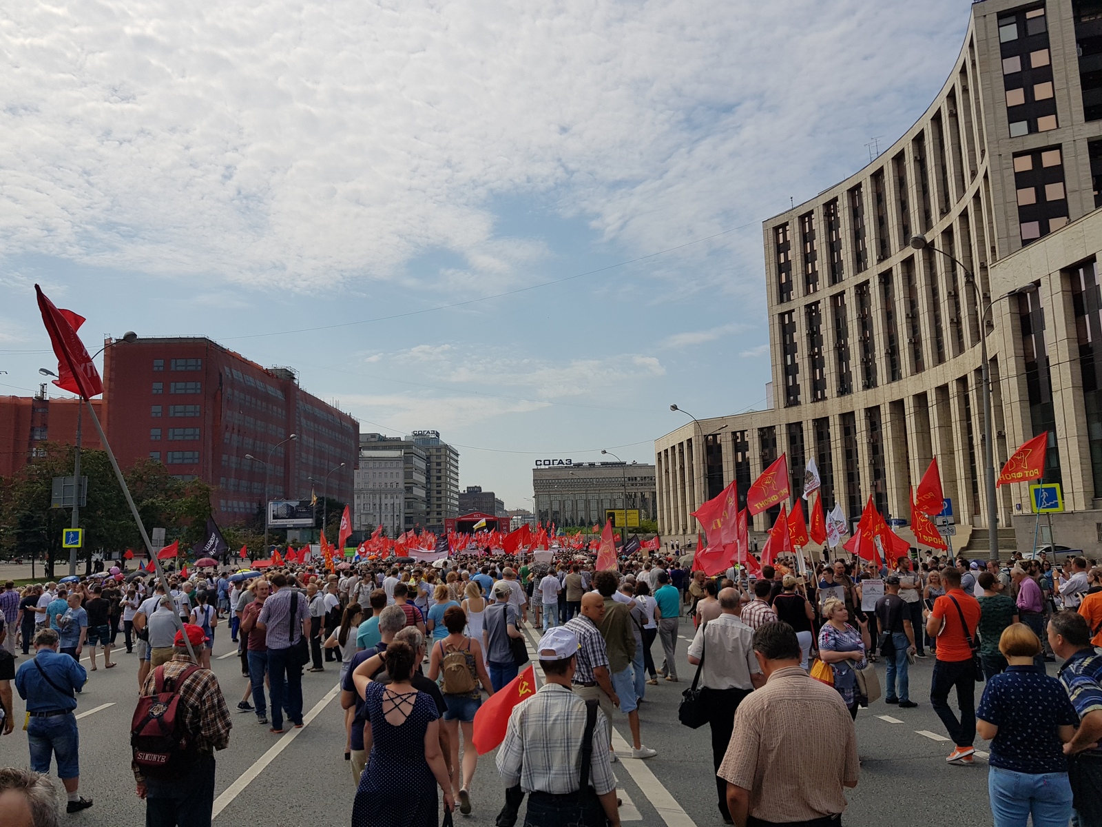 The media is silent about the rallies - My, Pension reform, Rally, Moscow, media, Silence, Media and press