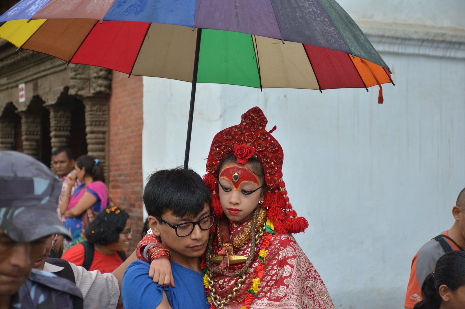 Nepal. Encounter with the goddess - My, Nepal, Kathmandu, Goddess, Tourism, Travels, The photo, Longpost