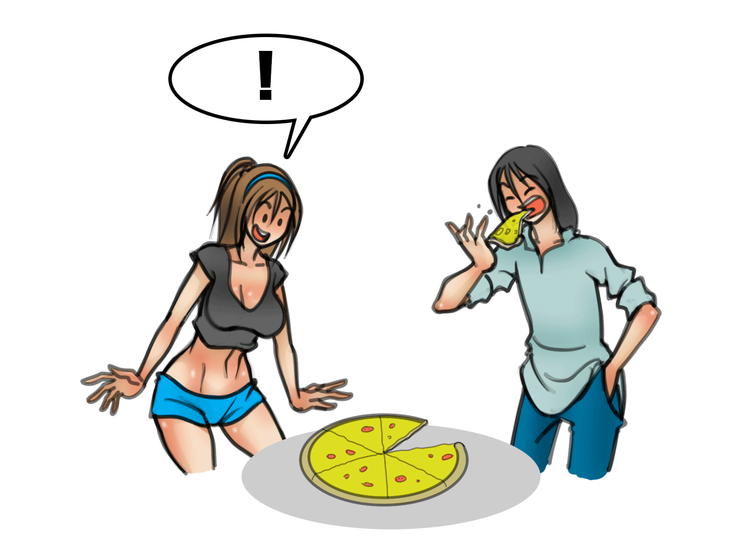 Pizza - Jago, Comics, Lwhag, GIF, Longpost