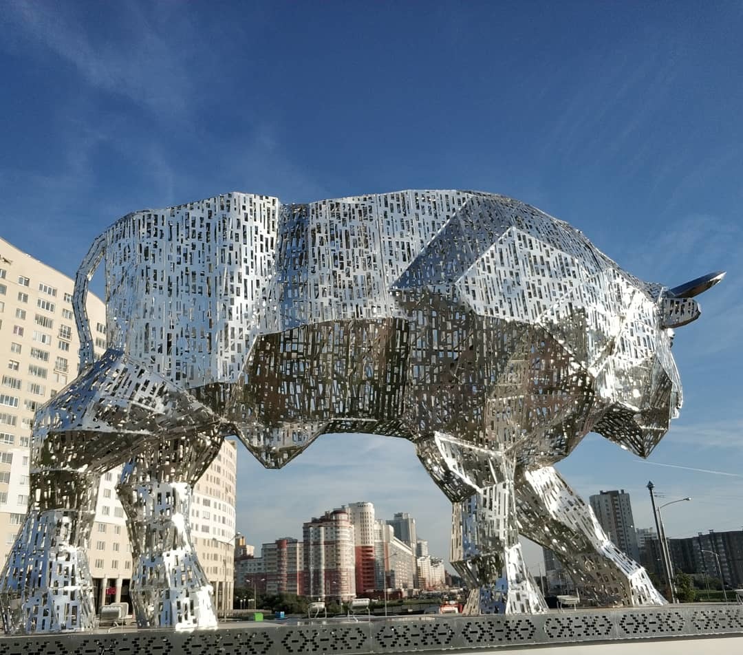 Bison. Minsk - Bison, Minsk, Sculpture