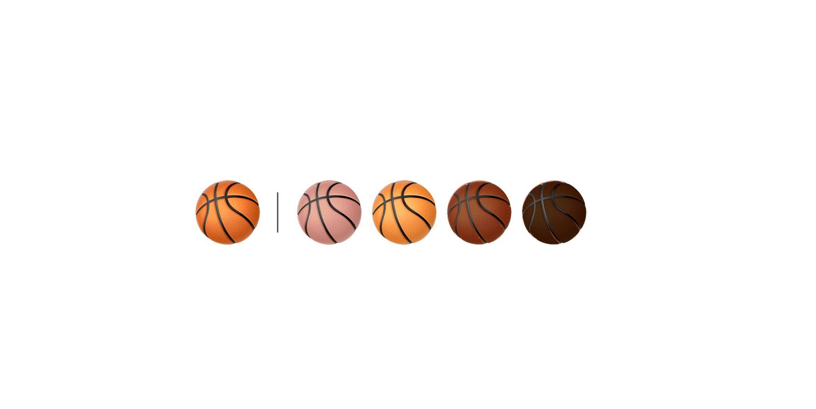 New emoji from Apple openly imply that basketballs are made of human skin - Emoji, Basketball, Ball, Fake