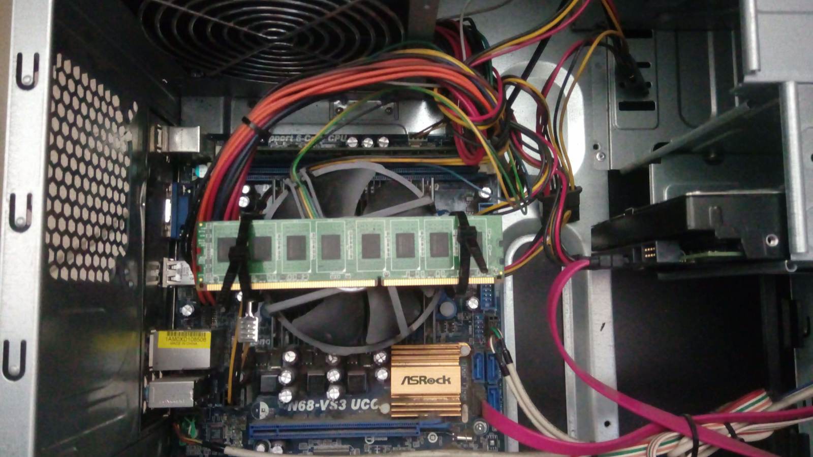 When you need to cool, and the fan is dead - My, Collective farm tuning, Computer, CPU