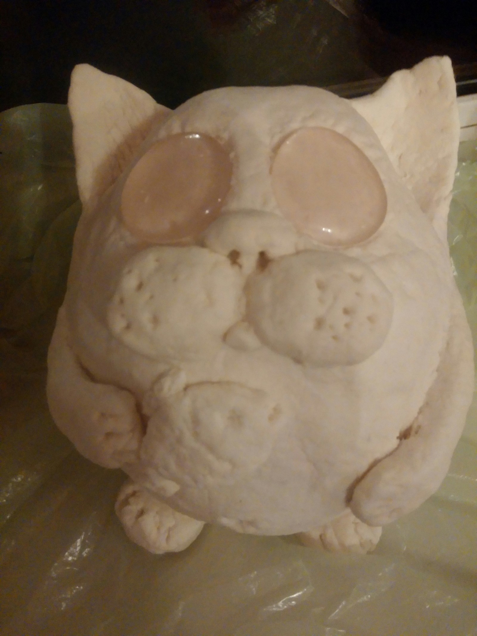 Piggy bank cat for son - My, Papier mache, Money box, Longpost