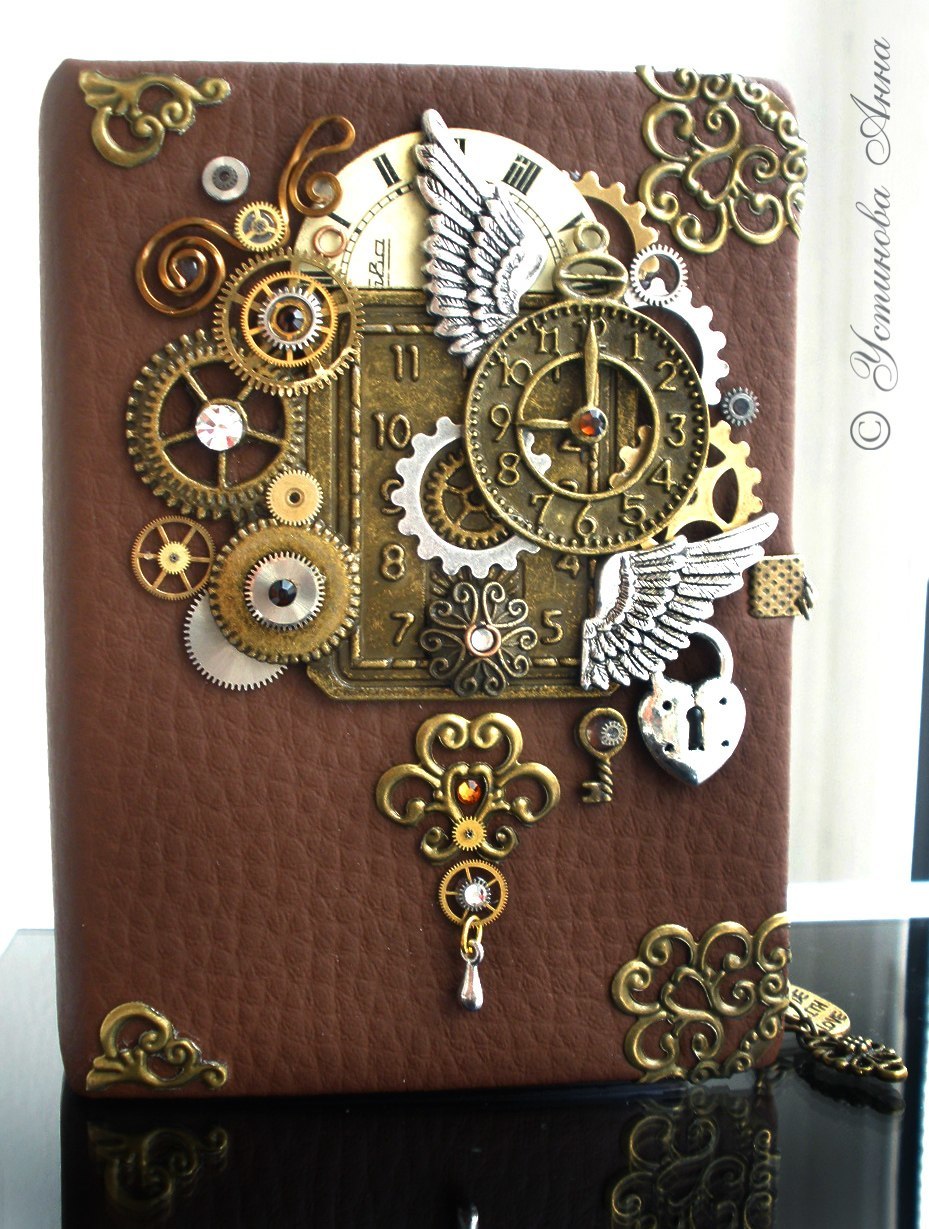 Handmade steampunk decorations - My, No rating, Needlework, Handmade, Steampunk, , Creation, With your own hands, Longpost