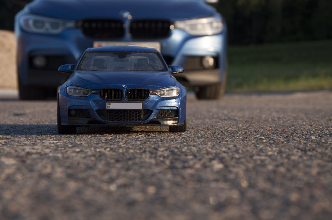 Делаем кузов BMW 3 (f30) m sport (м пакет) c пакетом m performance для RC  модели с масштабом 1/10 при помощи 3d печати. Часть 8 | Пикабу