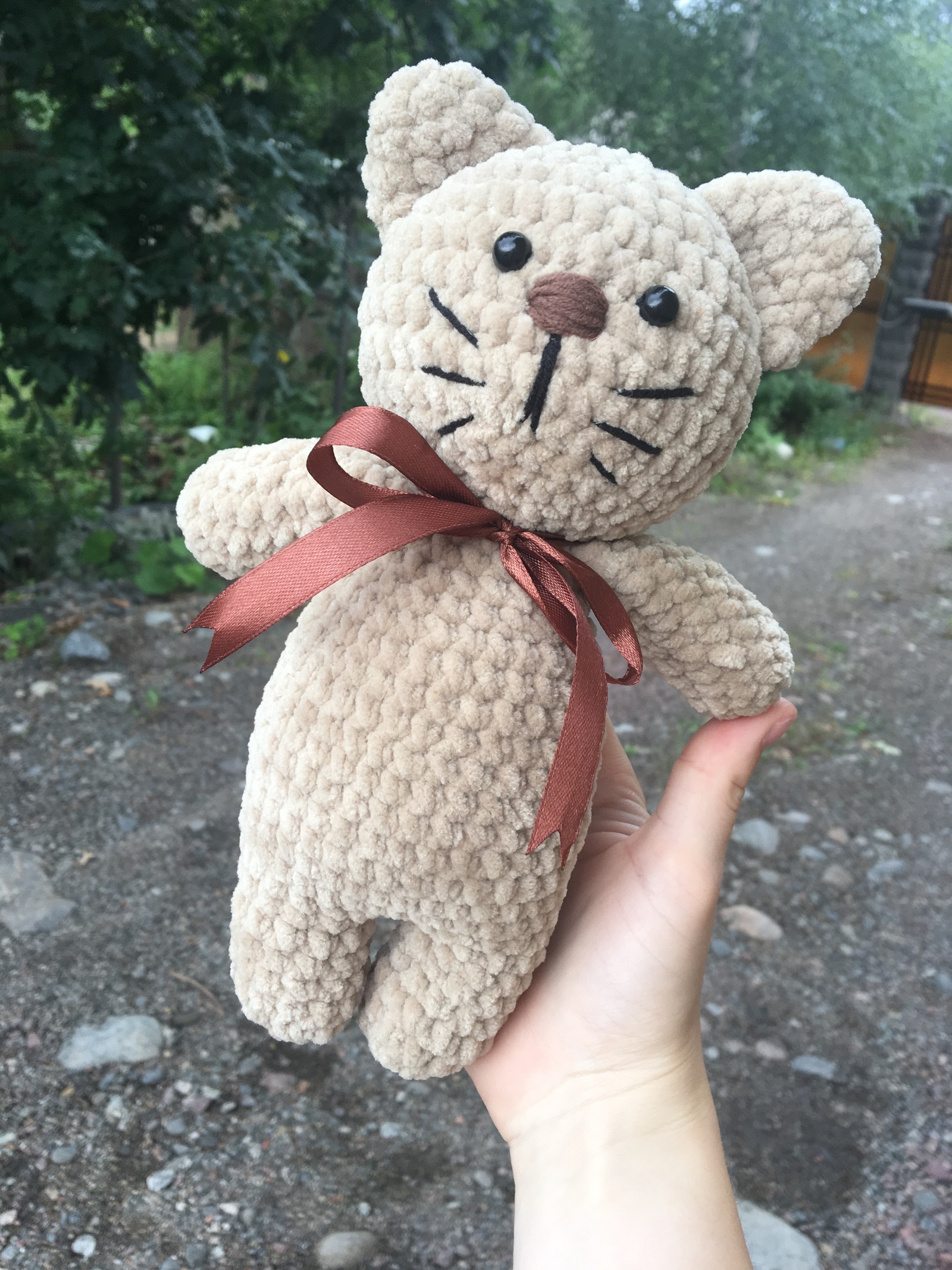 Fair on the occasion of the festival Ladoga Skerries 2018 - My, Handmade, Amigurumi, Knitted toys, Teddy bear, Hedgehog, Minions, Needlework, Needlework without process, Longpost