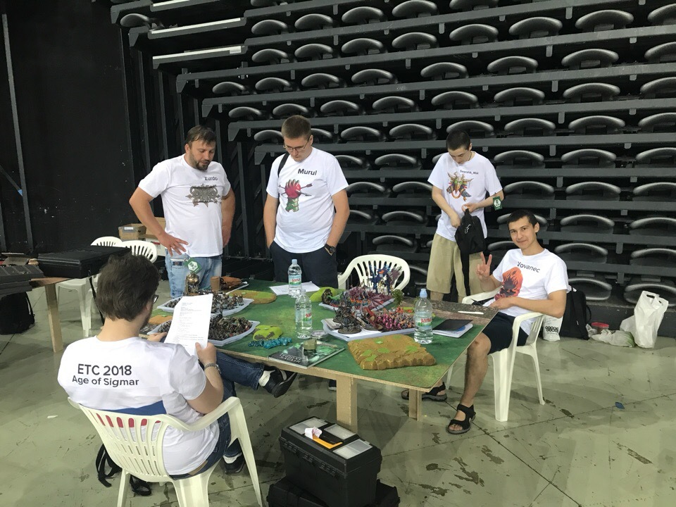 The results of the Russian national teams at the ETC (European Team Championship) in tactical board games - Warhammer: age of sigmar, Flames of War, Board games, Longpost