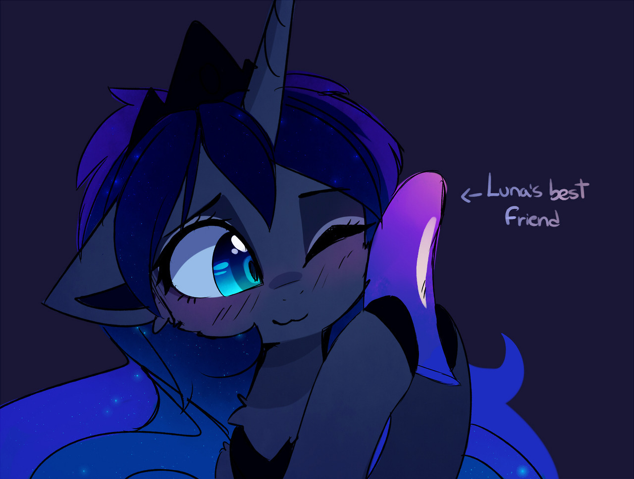 Lunyashin best friend - NSFW, My little pony, Twilight sparkle, Princess luna, Magnaluna, MLP Suggestive, Dildo