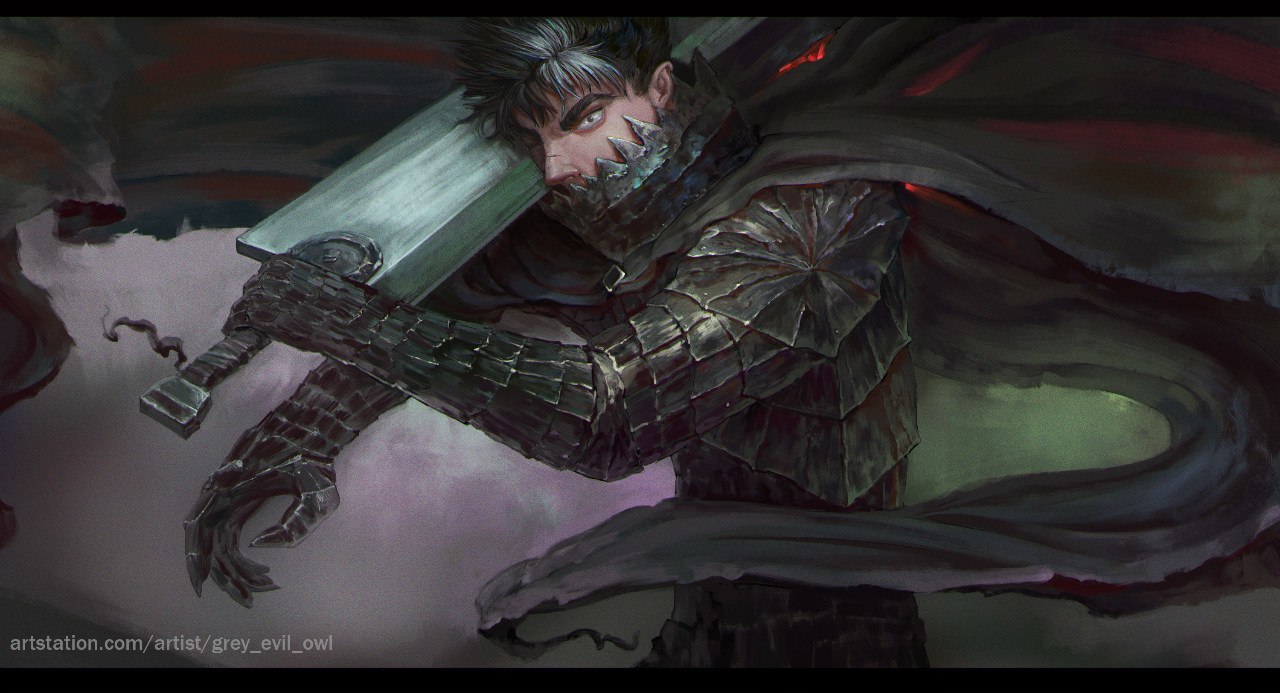 Art time | Art Time [Berserk] - Art, Anime, Anime art, Berserk, Longpost