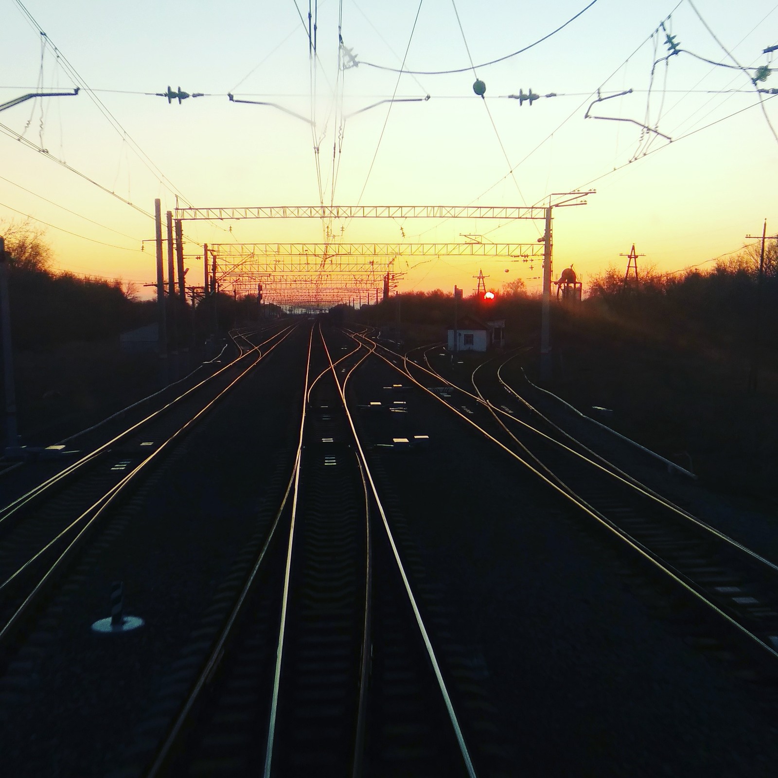 Romance of the Sverdlovsk railway. - My, Russian Railways, Nature, Longpost