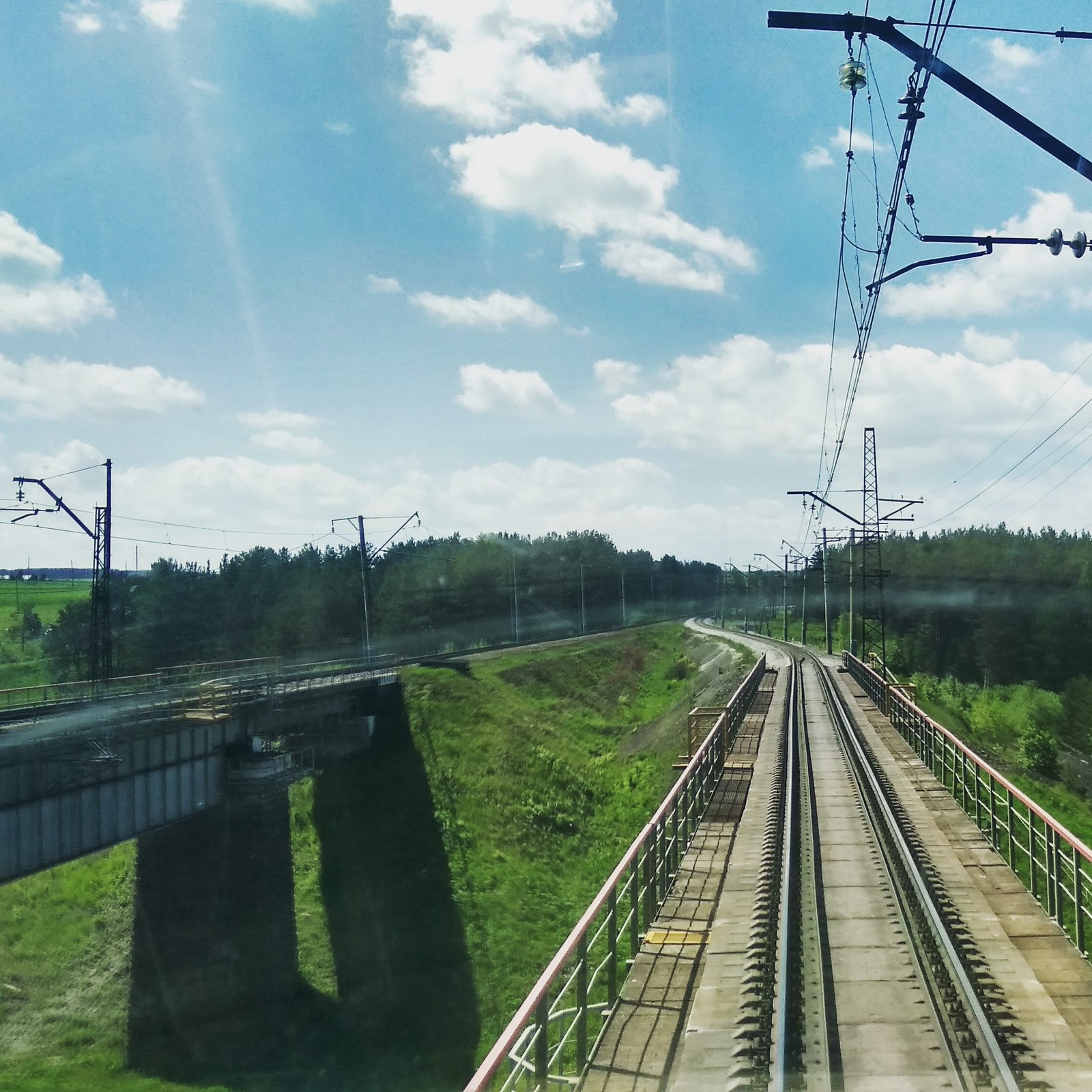 Romance of the Sverdlovsk railway. - My, Russian Railways, Nature, Longpost