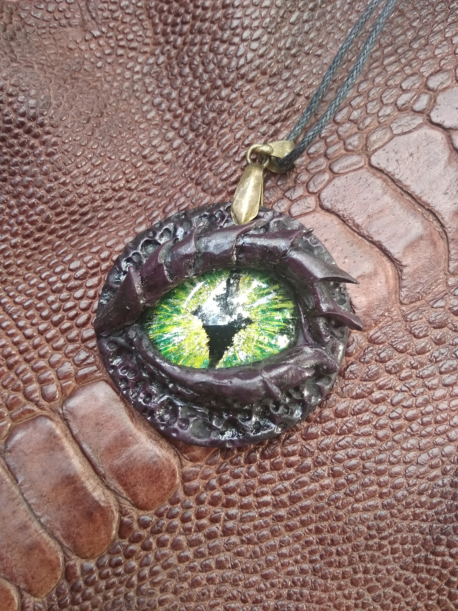 My introduction to polymer - My, My, Polymer clay, The Dragon, Eye of the Dragon, Painting, Needlework without process, Longpost