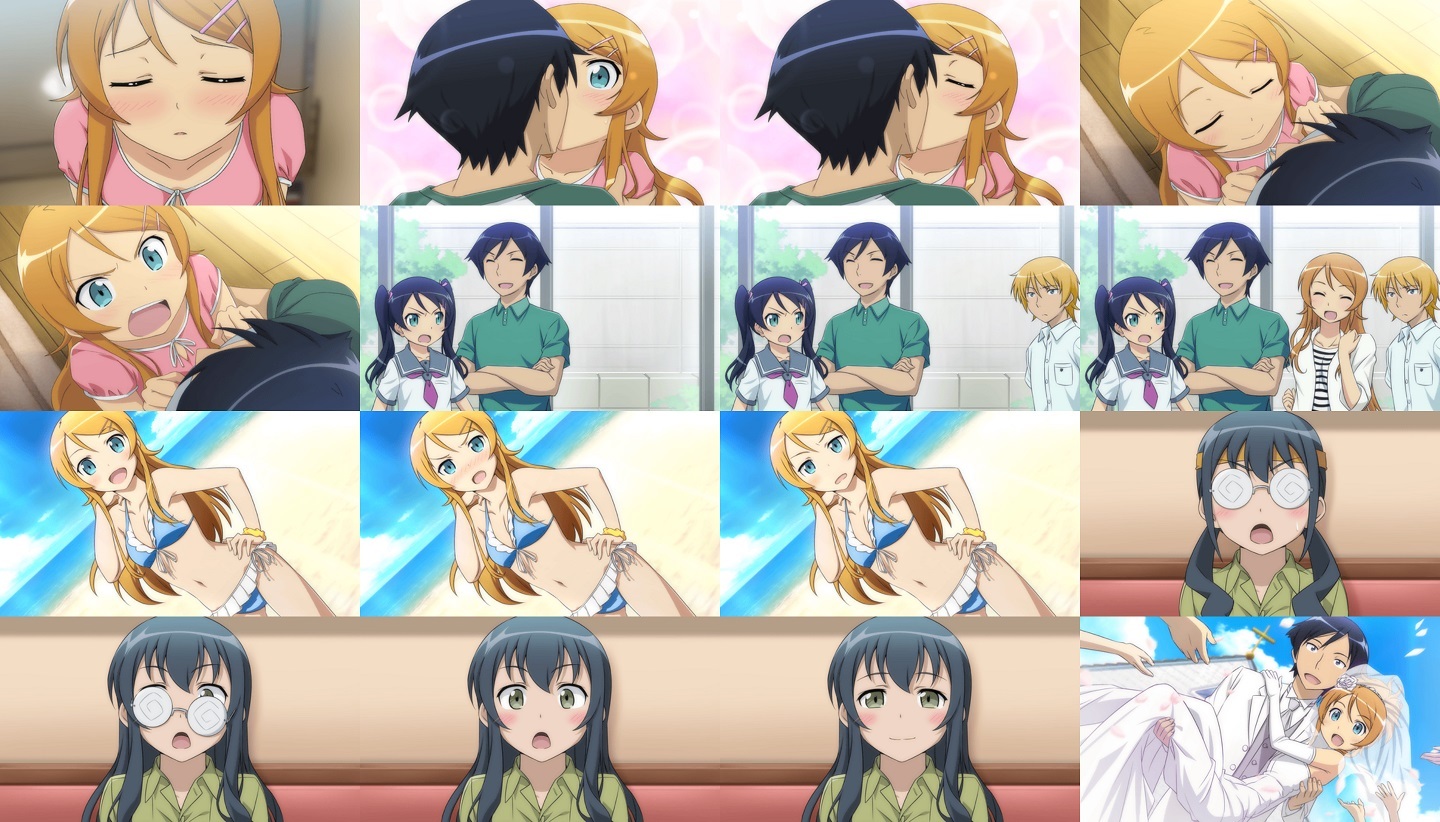 [арты из игры] Ore no Imouto ga Konna ni Kawaii Wake ga Nai Portable ga Tsuzuku Wake ga Nai - Oreimo, Anime Art, Kirino Kousaka, Аниме, Kuroneko, Mananami Tamura, Ayase Agaki, Gokou ruri, Длиннопост, Ore no Imouto ga Konnani Kawaii Wake ga Nai