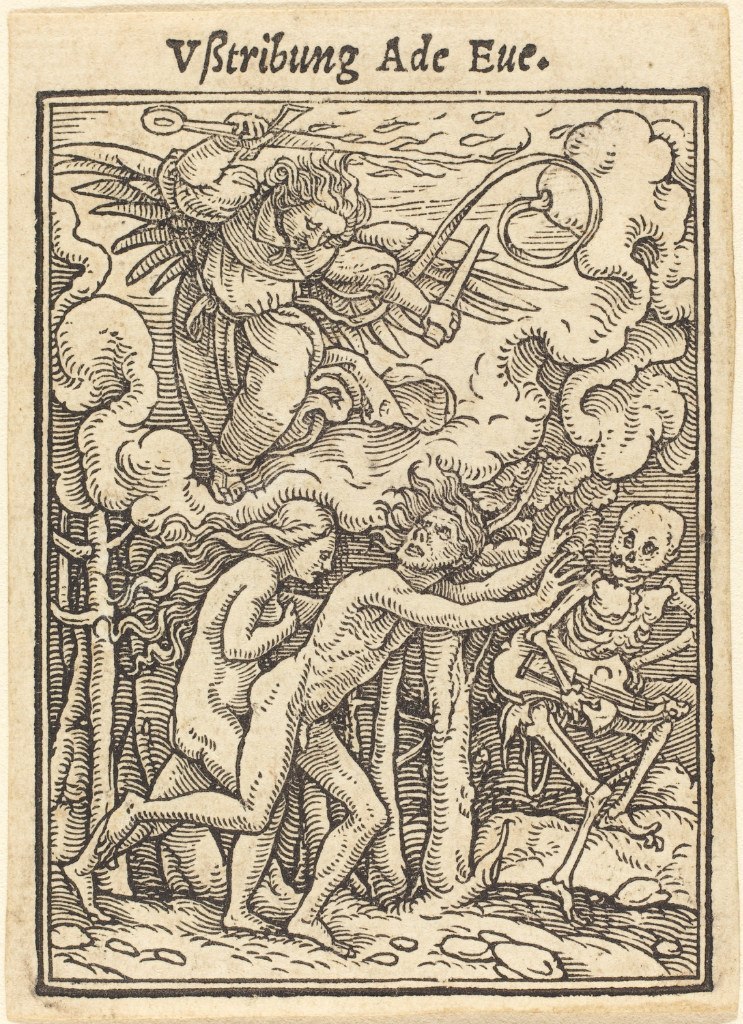 Dance of Death, part 1 - My, Hans Holbein the Younger, Dance of Death, Engraving, Middle Ages, Longpost