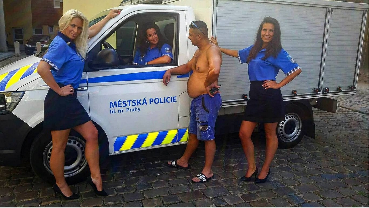 The Prague police are humorous. - NSFW, Prague, Police, I wanted the best