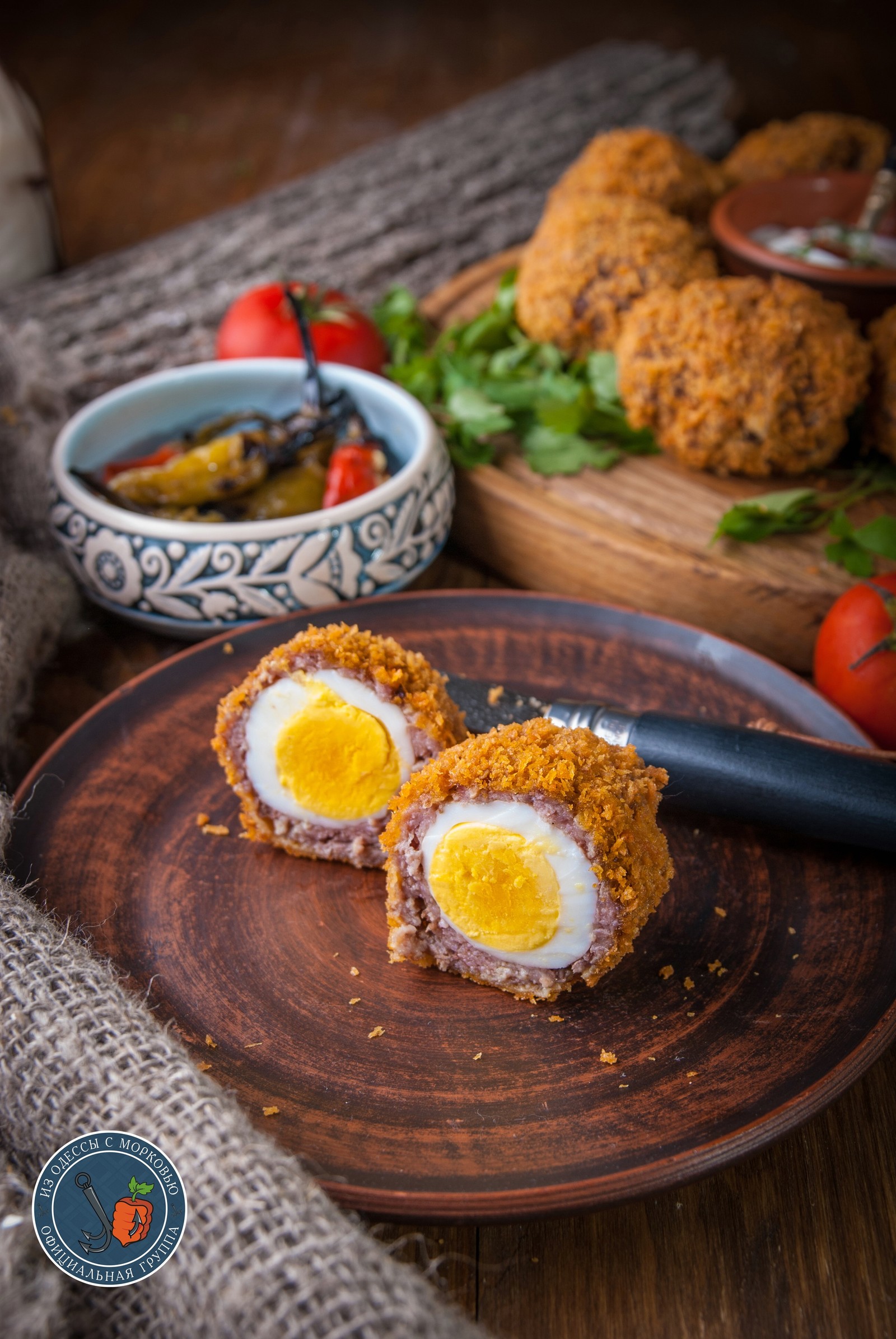 Scotch Egg for the Hobbit of the Shire - My, Literary Cuisine, From Odessa with carrots, Cooking, Food, Recipe, The photo, Longpost