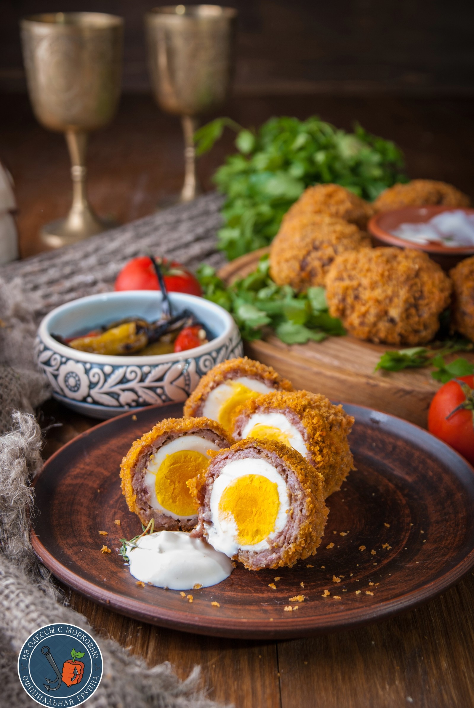 Scotch Egg for the Hobbit of the Shire - My, Literary Cuisine, From Odessa with carrots, Cooking, Food, Recipe, The photo, Longpost