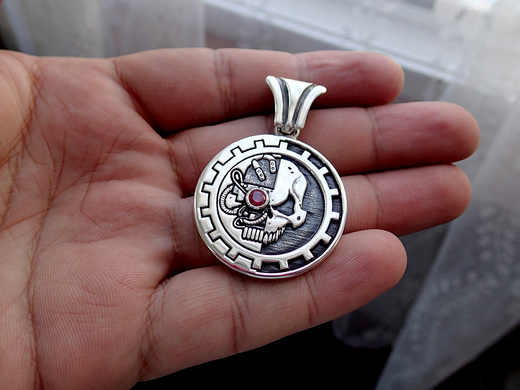 Adeptus Mechanicus in silver. Or adepts among us .. (continued) - My, Silver, Creation, Warhammer-Crafts, Warhammer, Warhammer 40k, Cult of Mechanicus, Adeptus Mechanicus, Wh other, Longpost