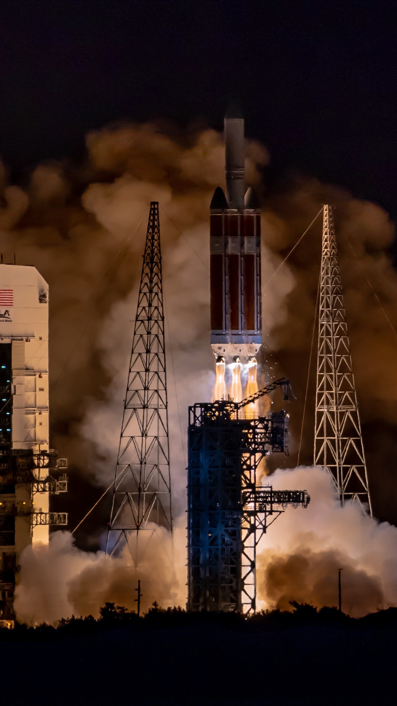 Лучшие авторские фото с сегодняшнего пуска - Космос, Солнце, Parker Solar Probe, Delta IV Heavy, NASA, Длиннопост