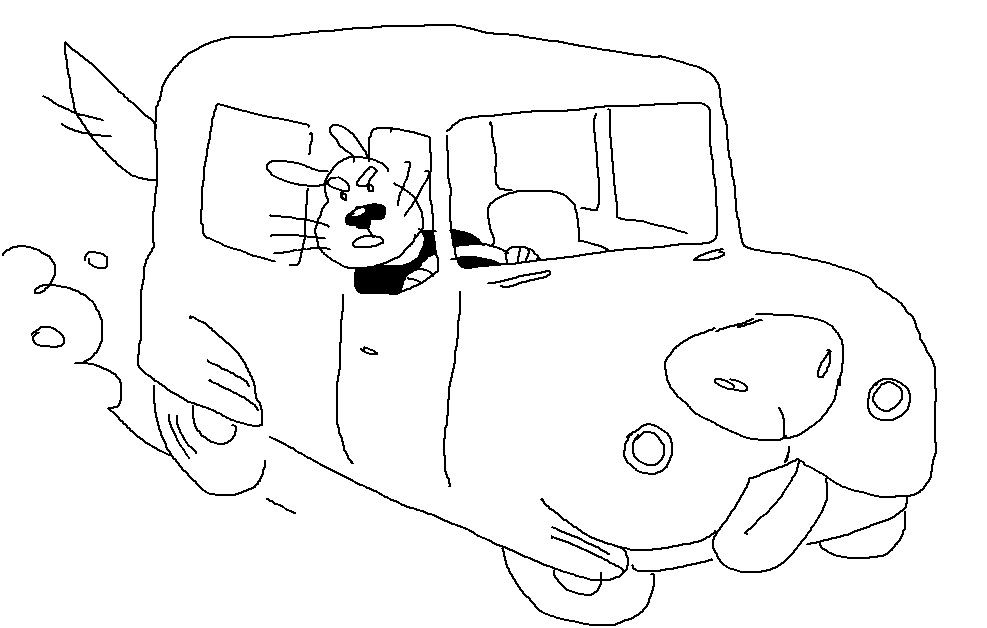 WoofDays woofmobile - Моё, Арт, Собака, Гавмобиль, Paint