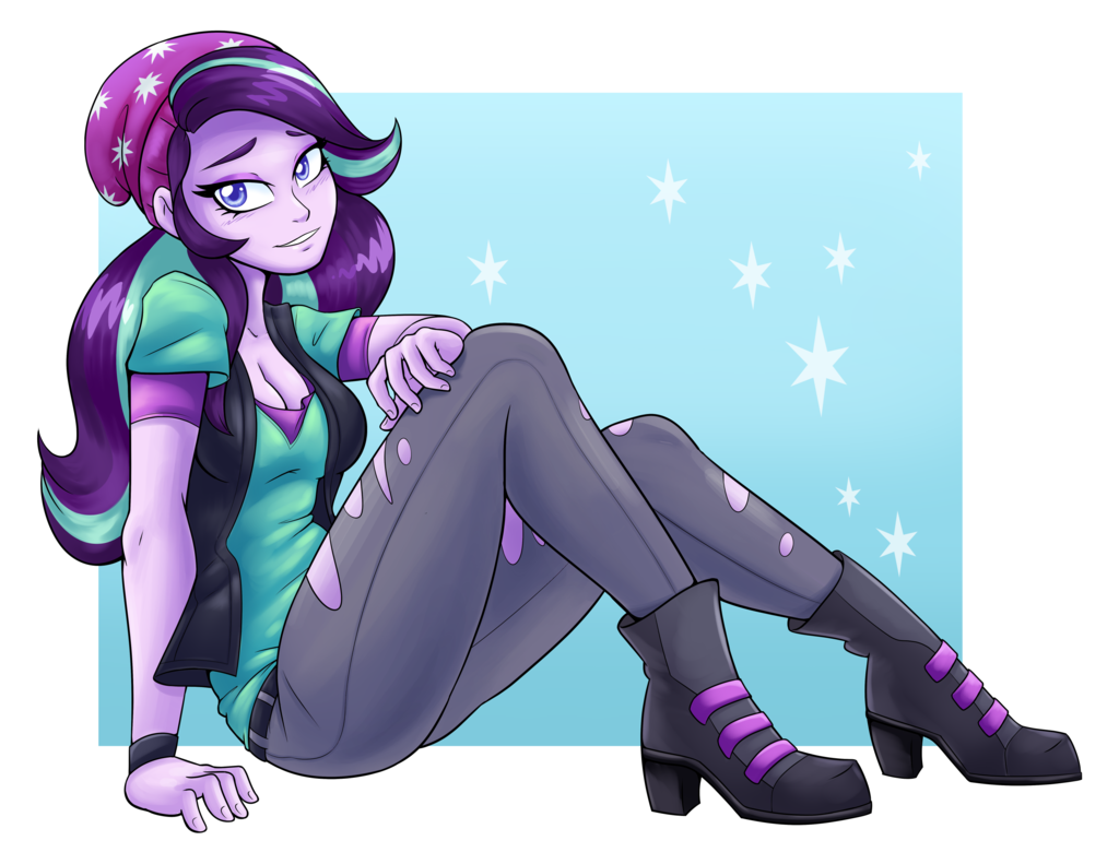 Starlight Glimmer Pin-up - My little pony, PonyArt, Equestria girls, Starlight Glimmer, Ambris