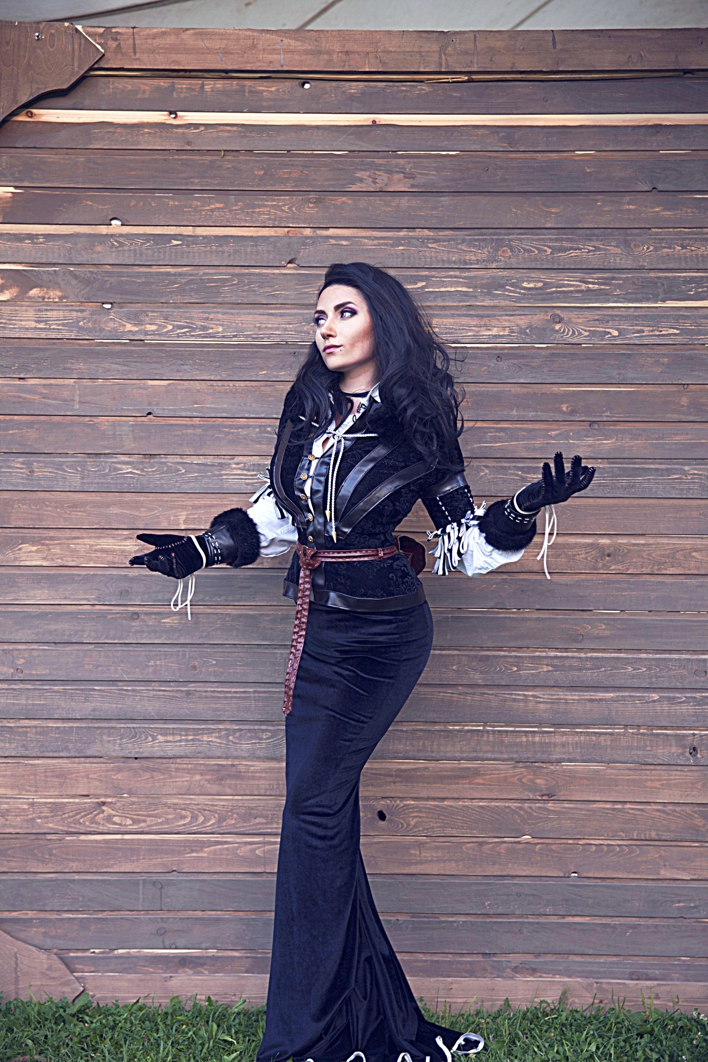 My Yennefer cosplay - My, Yennefer, Cosplay, Witcher, Yen, With your own hands, Computer games, Longpost, The photo