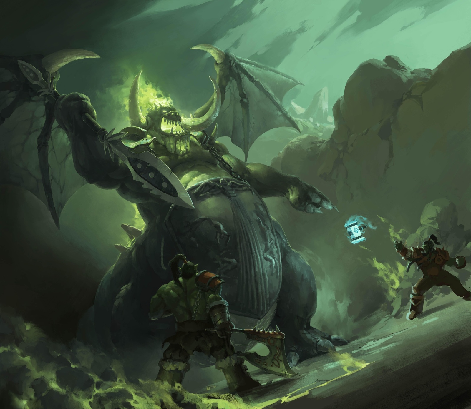 Warcraft Chronicle. Том 1. Часть 3. Владыки Бездны, демоны, Саргерас и  Агграмар. | Пикабу