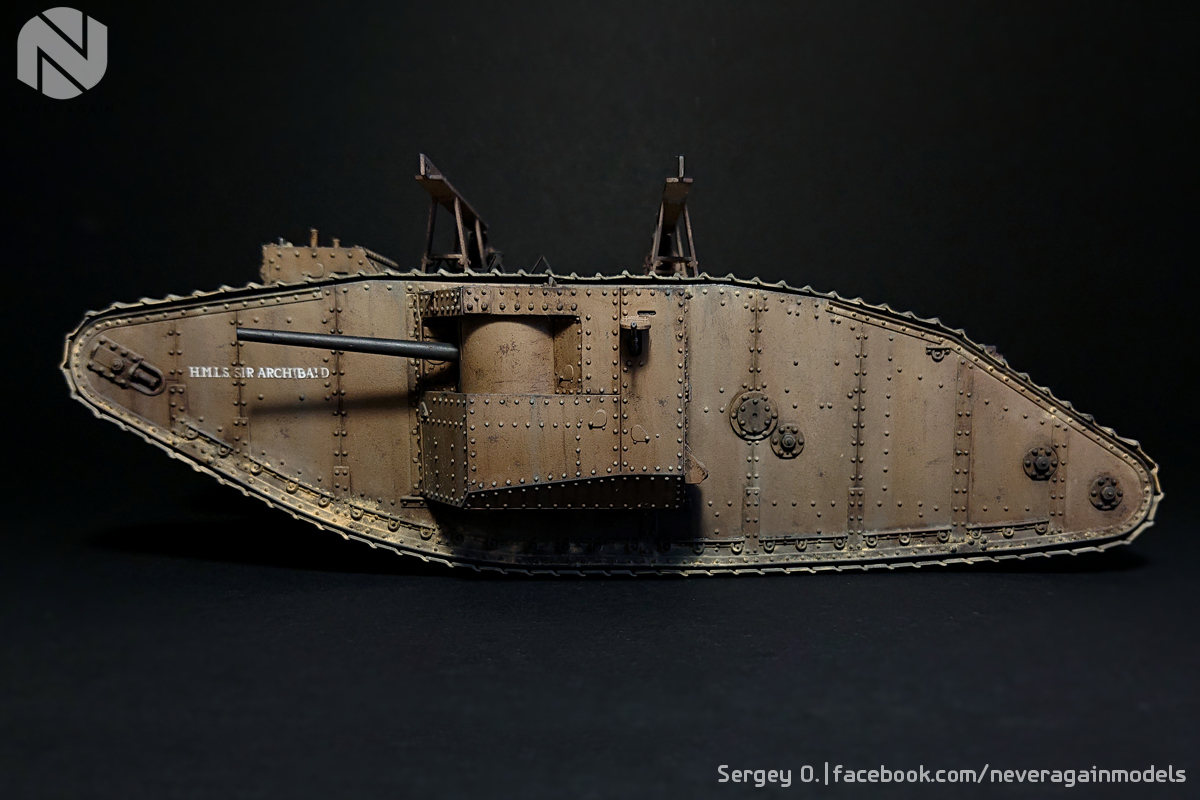 Sir Archibald straight from Gaza - My, Stand modeling, Prefabricated model, Tanks, , Longpost, Tag