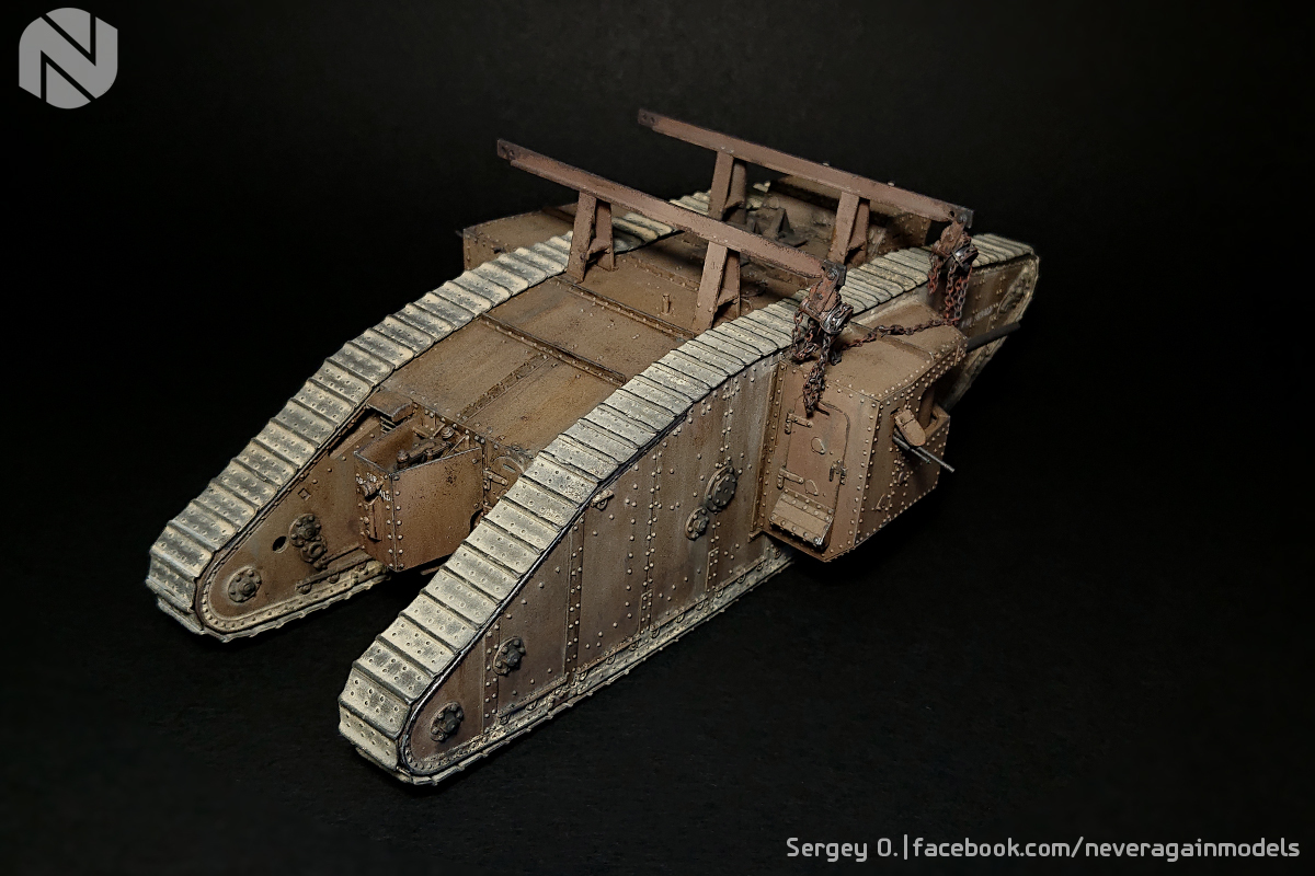 Sir Archibald straight from Gaza - My, Stand modeling, Prefabricated model, Tanks, , Longpost, Tag