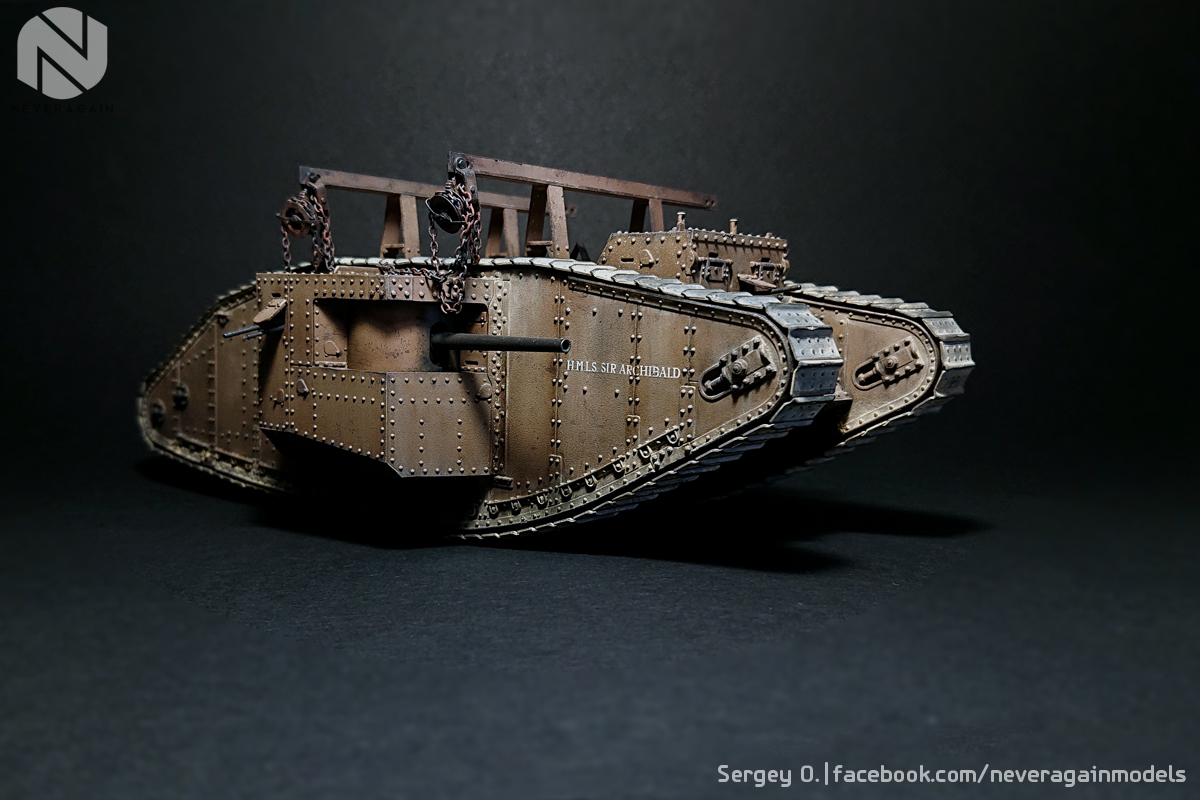 Sir Archibald straight from Gaza - My, Stand modeling, Prefabricated model, Tanks, , Longpost, Tag