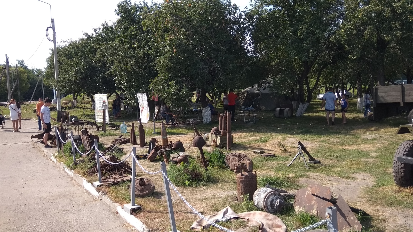 Reenactors let kids and adults shoot blanks - My, Belgorod region, Battle of Kursk, Historical reconstruction, Video, Longpost