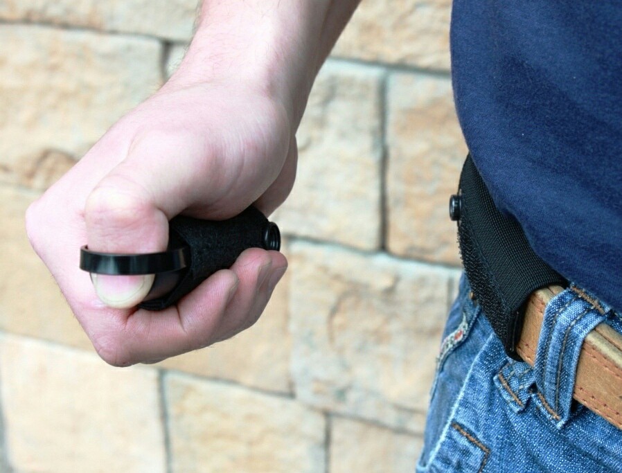 Options for wearing GB on the body. - Pepper spray, Carrying weapons, Safety, Longpost